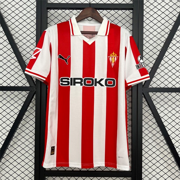 Tailandia Camiseta Sporting Gijon Primera equipo 2025-26